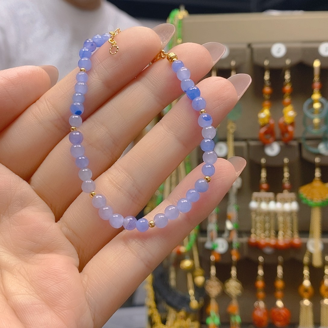 翡翠合金耳饰翡翠