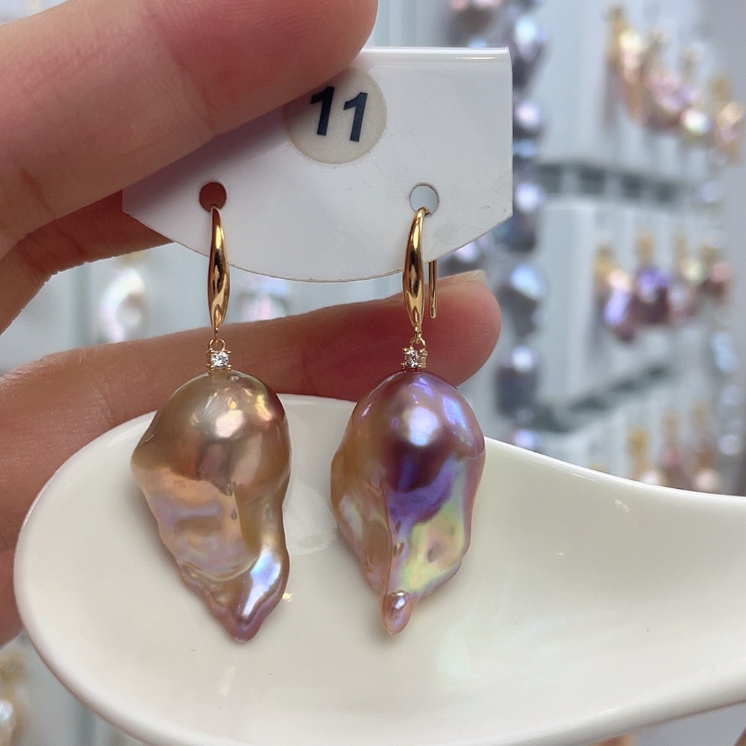 淡水珍珠银S925镶嵌颈饰?**?