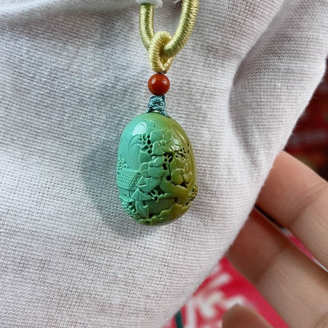 绿松石珠宝奇石未镶嵌