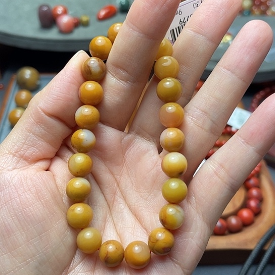 未镶嵌手串9多样性发1南红玛瑙