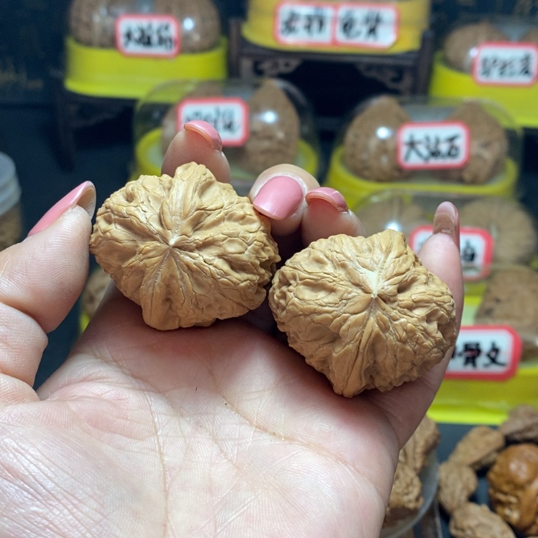 文玩核桃把件23号驴打滚41尺全品