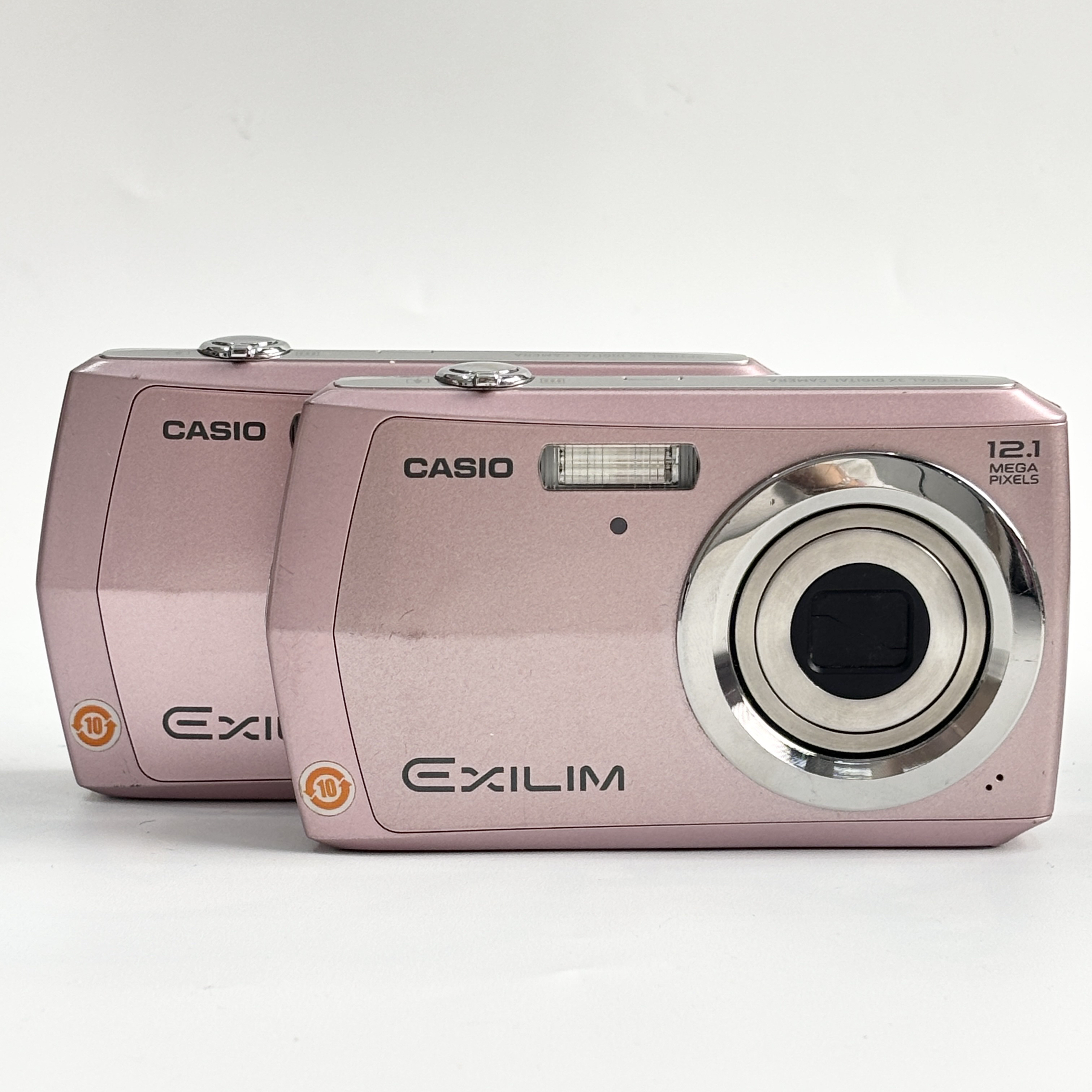 95新 Casio/卡西欧 z16粉色1210万像素3倍变焦复古ccd