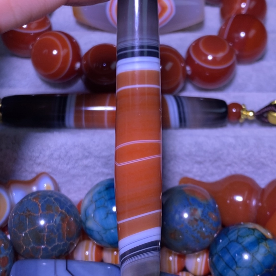 玛瑙/玉髓未镶嵌颈饰