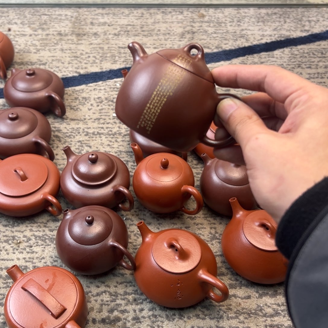 紫砂茶壶小*?全手工制作