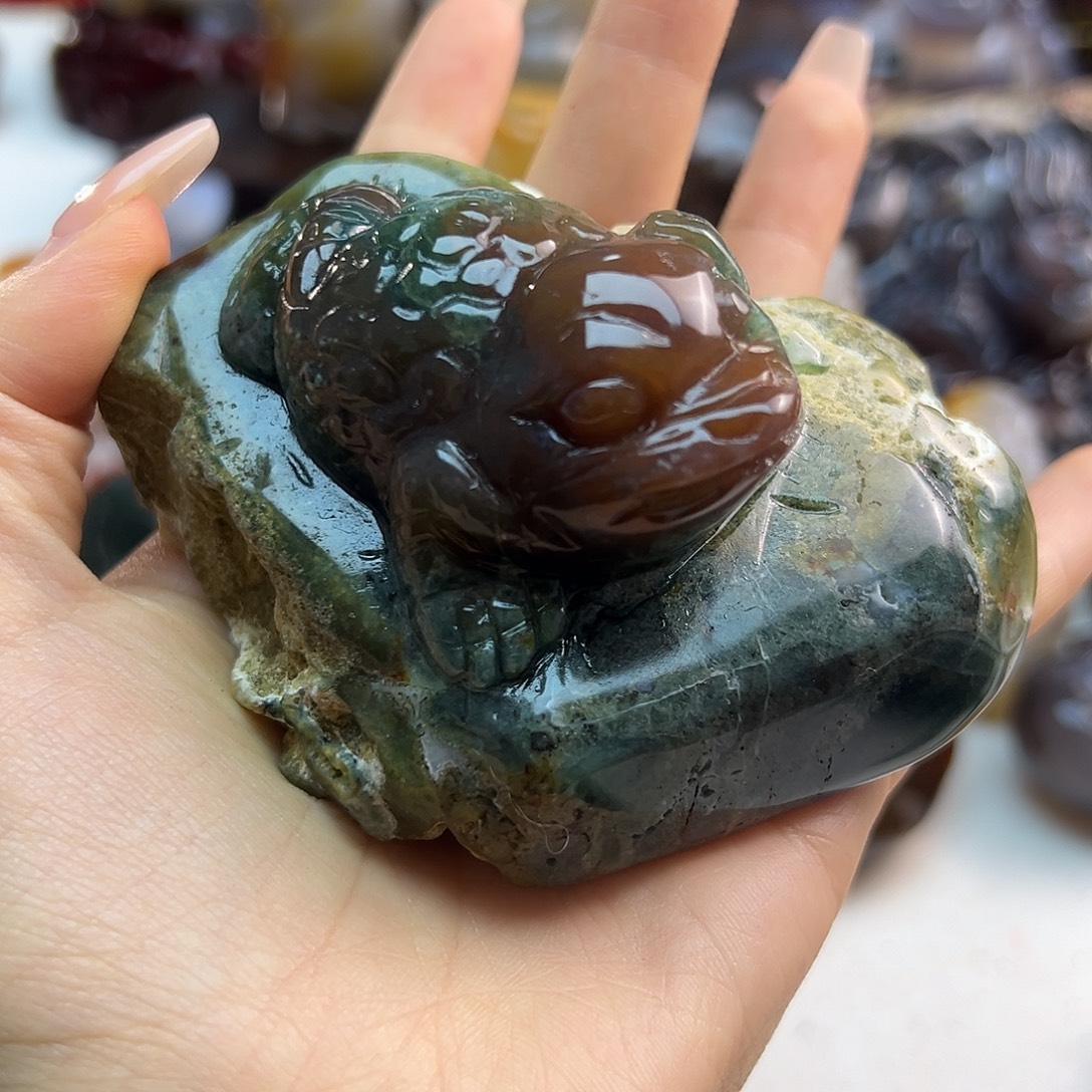 玛瑙/玉髓合金颈饰