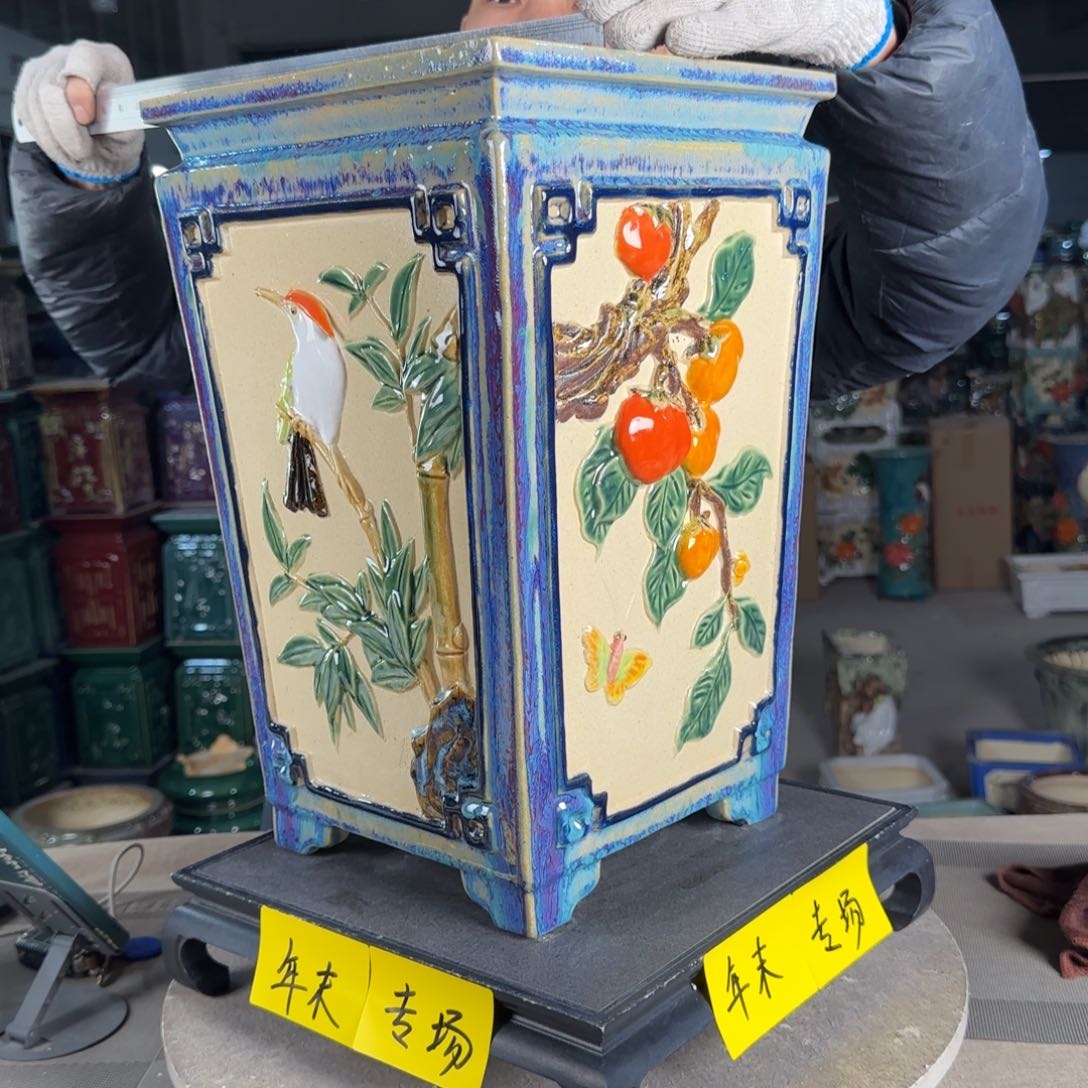 一风堂石湾花盆。