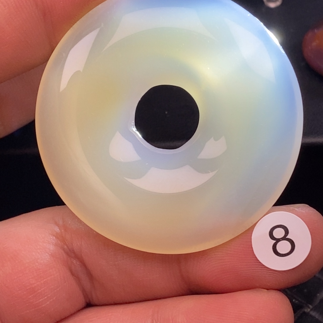 碧***天玛瑙/玉髓未镶嵌颈饰挂件