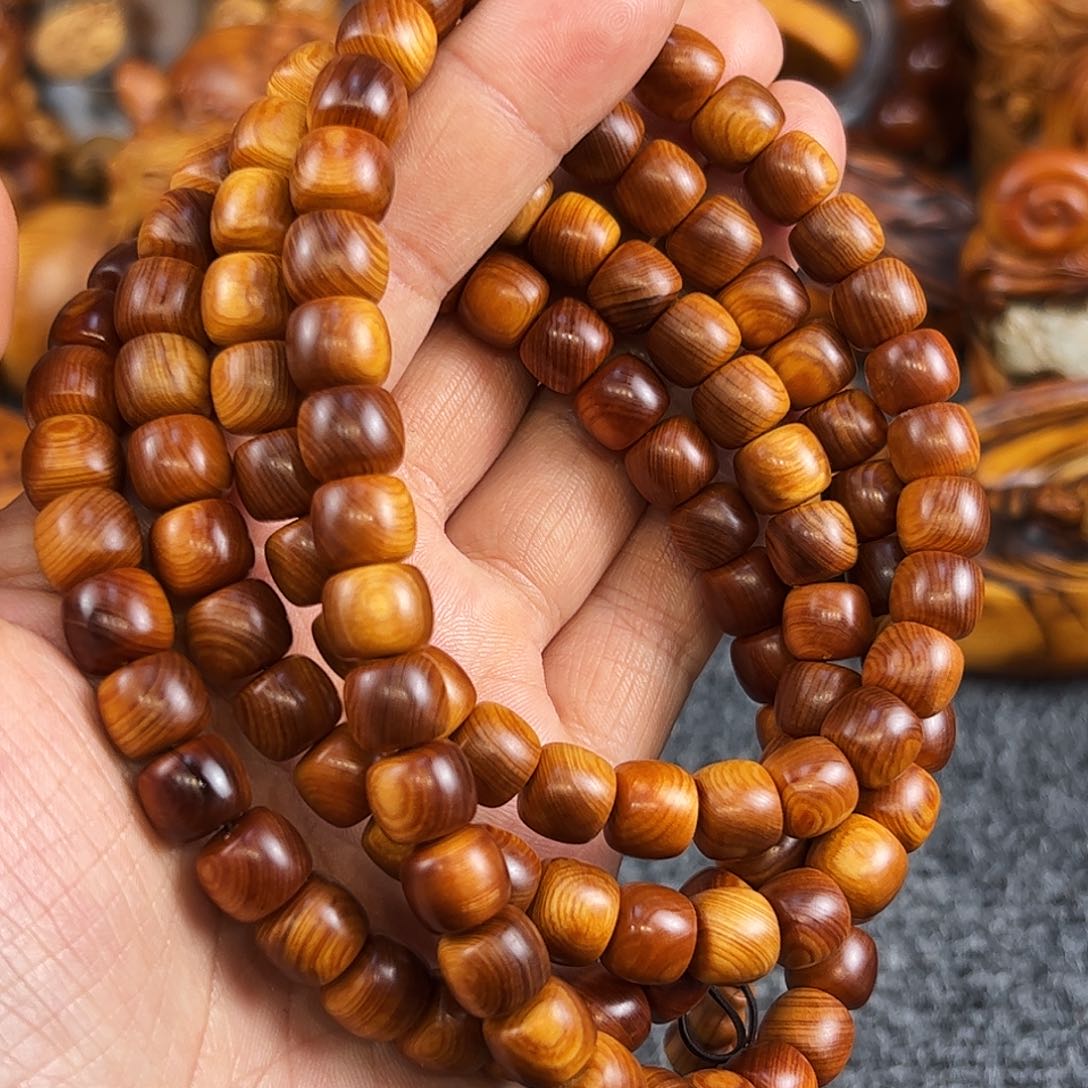 柏木太行崖柏10骨珠直切