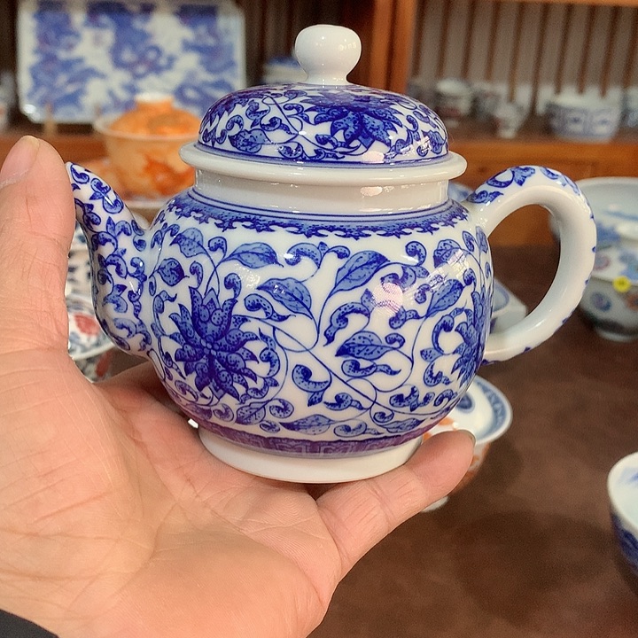 錡镇堂手工手工绘壶