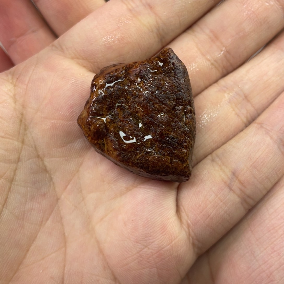 定制琥珀未镶嵌天然琥珀3颗13*12老型