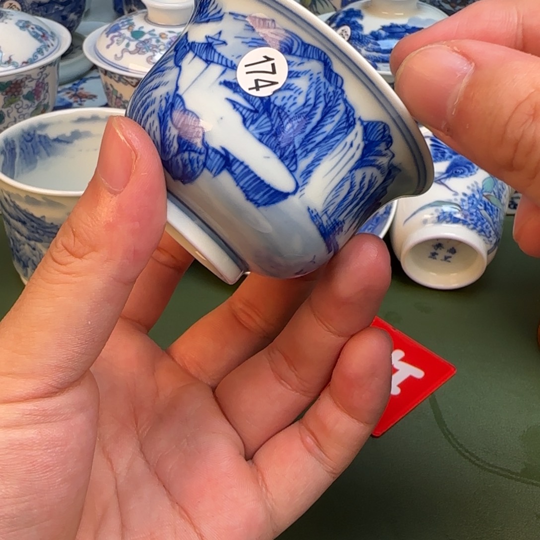 彦祖纯手工手绘茶具174