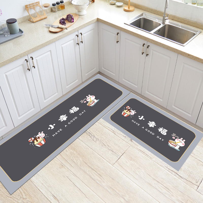 硅藻泥厨房专用防滑吸水吸油防滑长条地垫