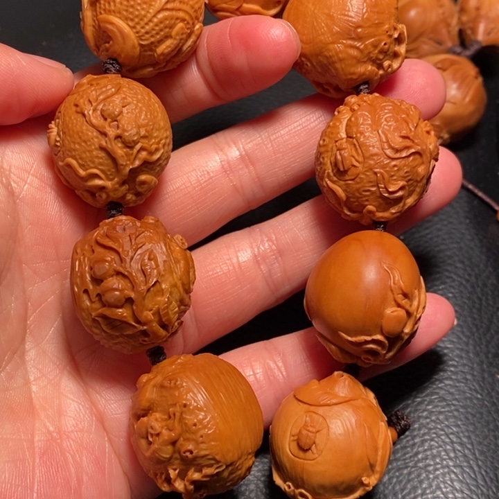 橄榄核手串/手链植****川细水长流