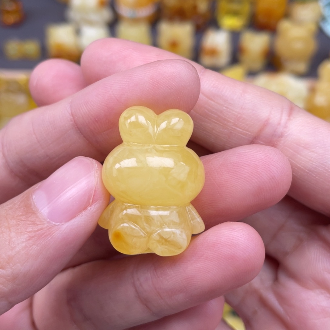 裸石琥珀未镶嵌蜜蜡