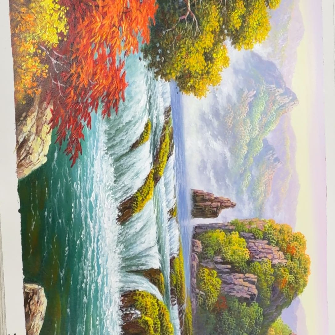油画我的小可爱小可爱们要
