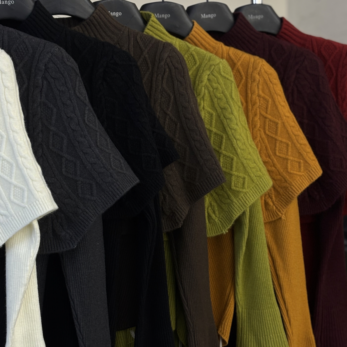 设计师款披肩两件套针织衫2911