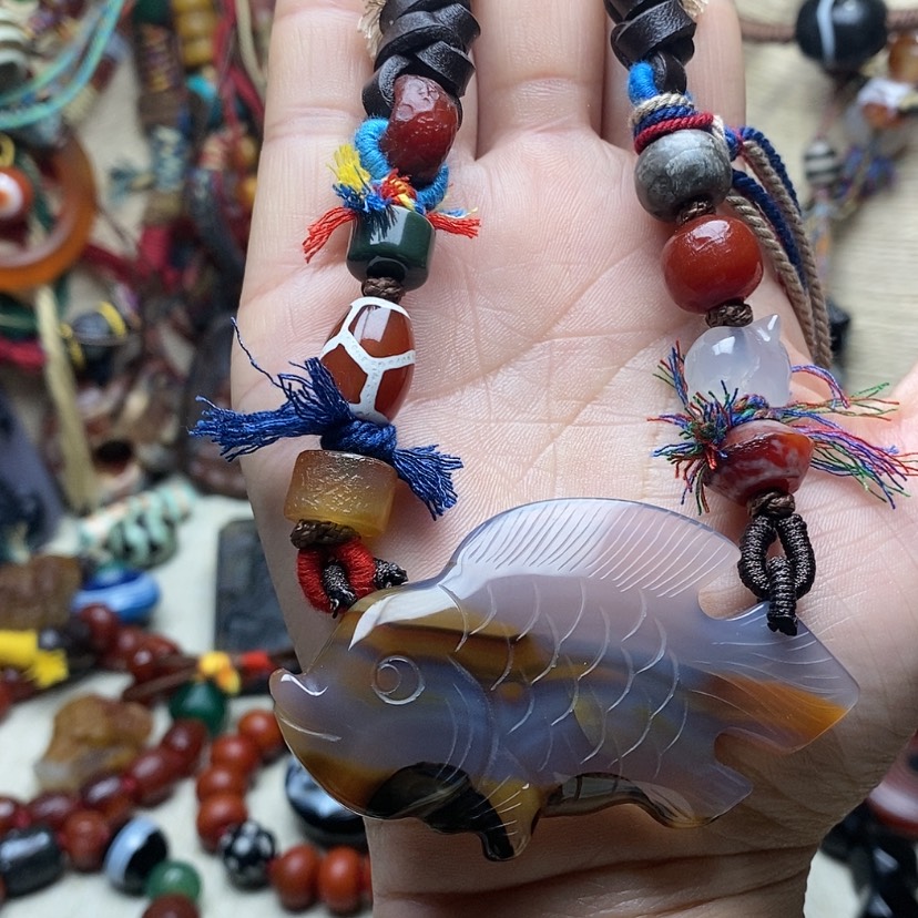 【闪购商品】玛瑙/玉髓颈饰未镶嵌