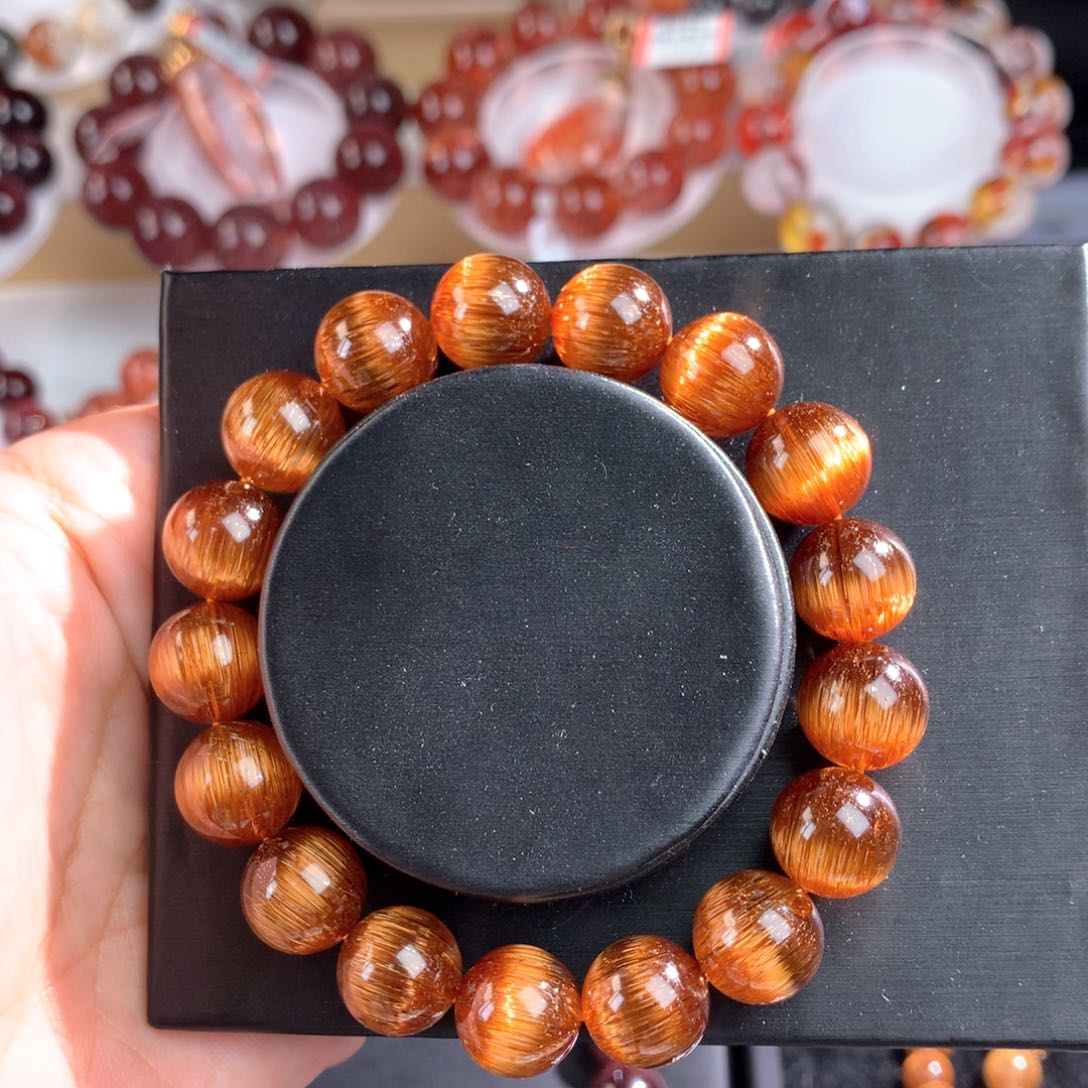 未镶嵌手链水晶L**.铜顺发手链