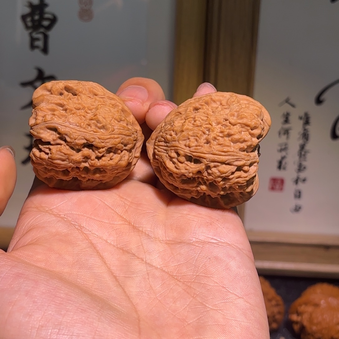 吊坠文玩核桃38尺全品南疆天使之翼