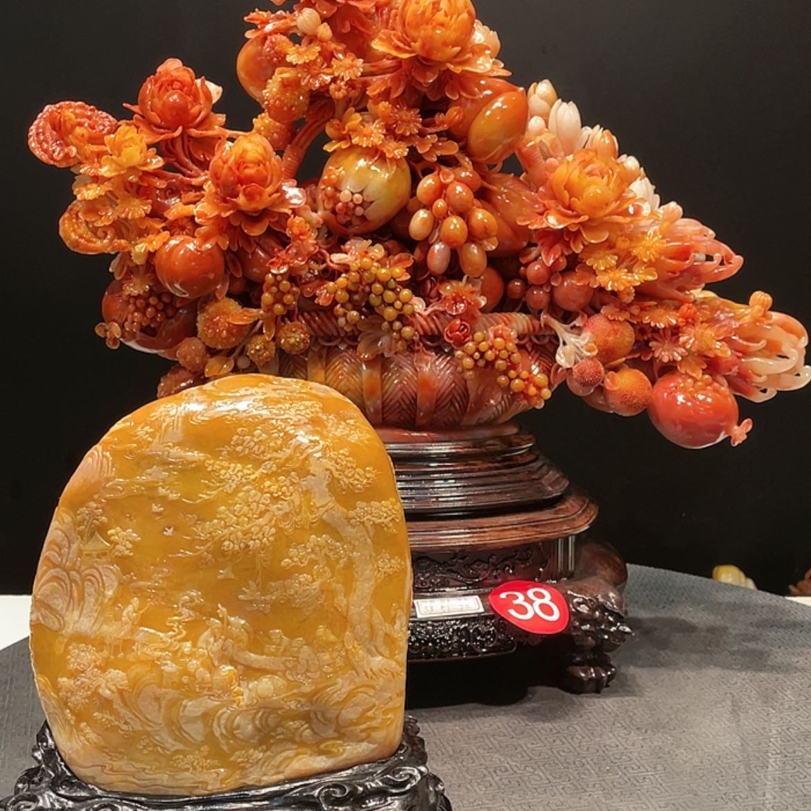 【闪购商品】寿山石官*山水摆件工艺品