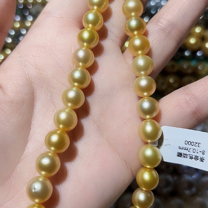 海水珍珠颈饰未镶嵌8-10.7