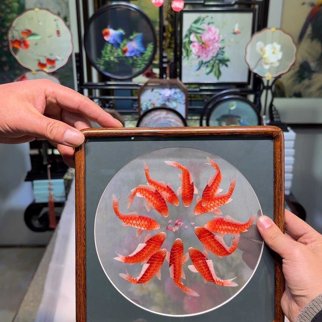 刺绣刺绣工艺精湛