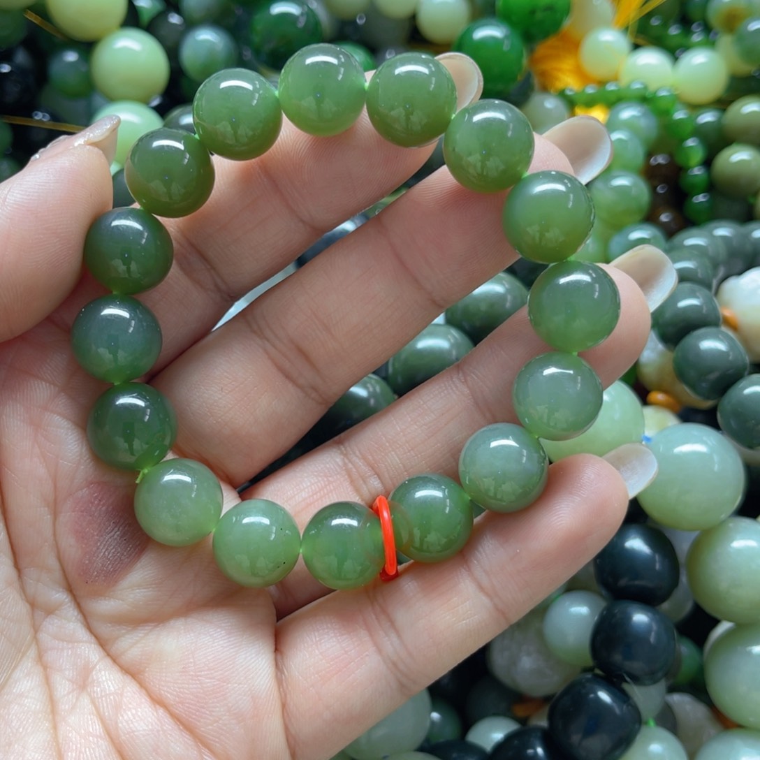 和田玉手链未镶嵌