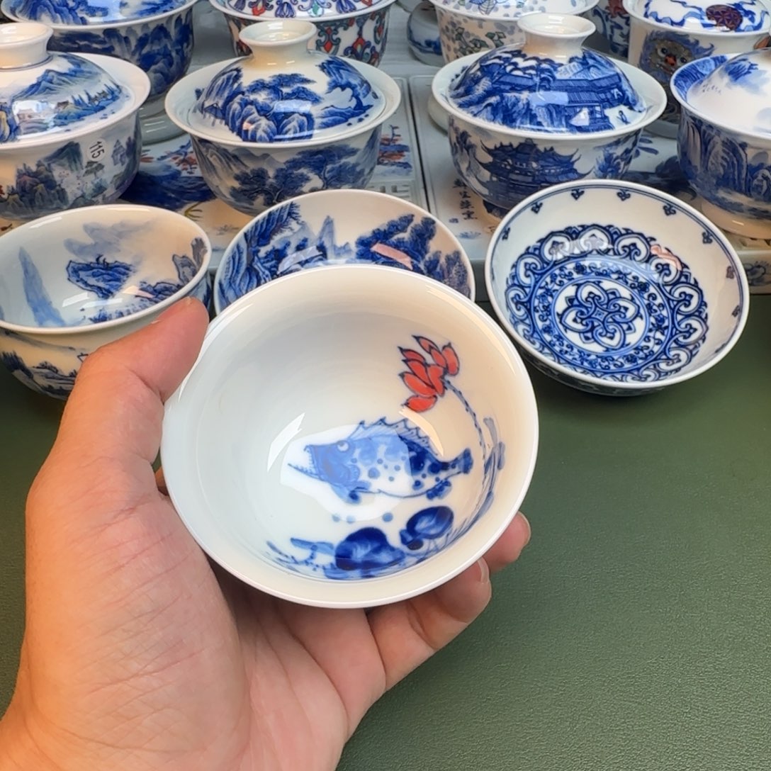 纯手工纯手绘茶具75