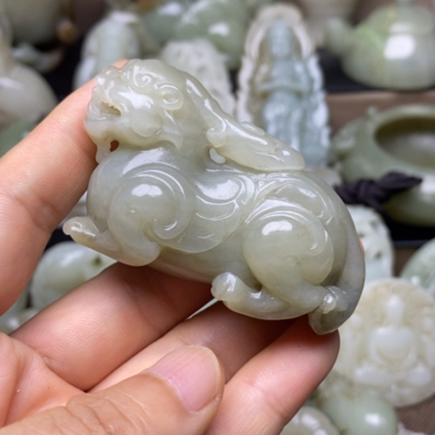 未镶嵌和田玉把件