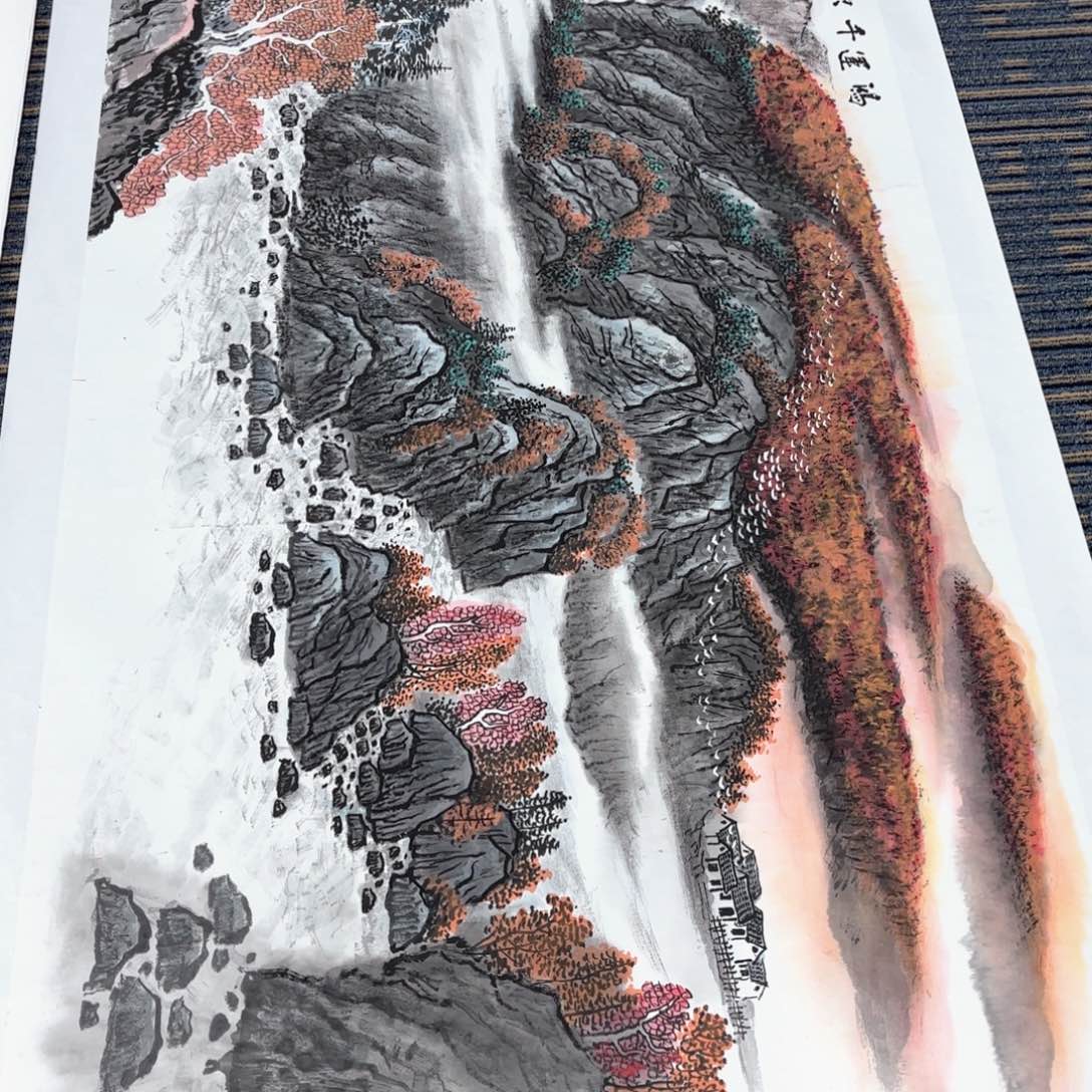 国画看**行李习华六尺童