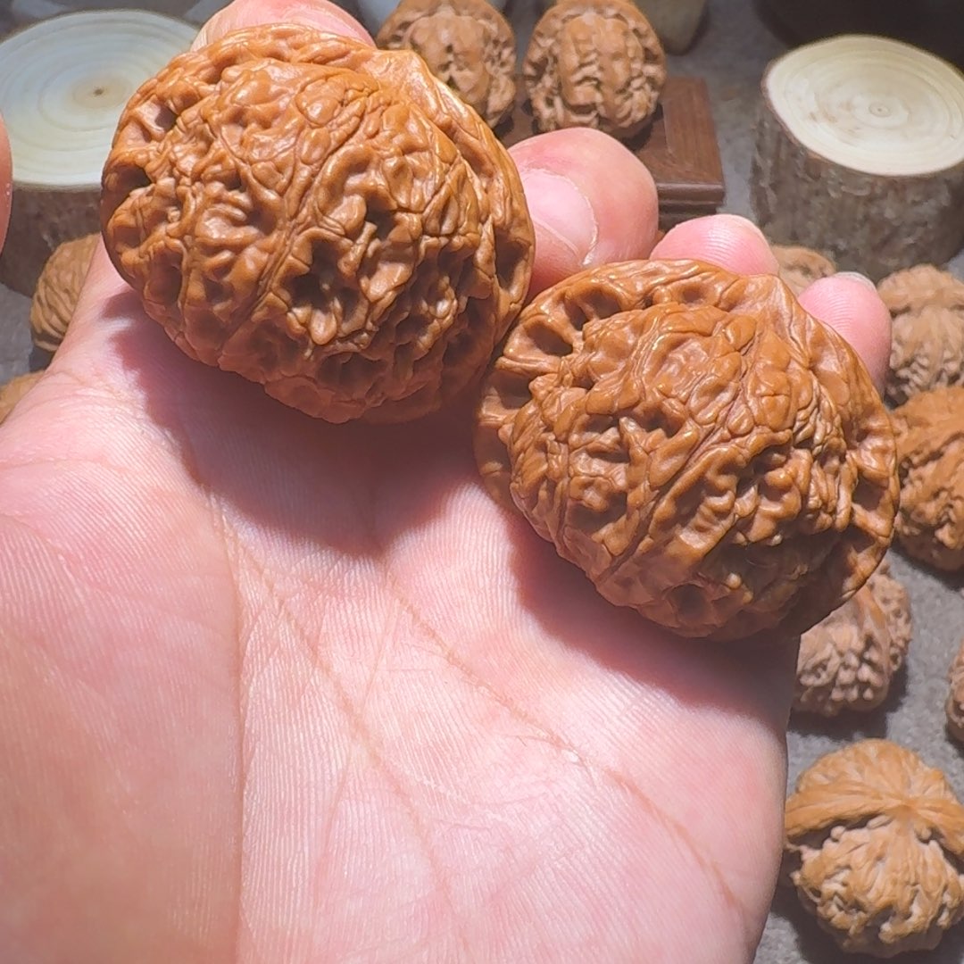 手串/手链核桃45球体爆肉水龙纹