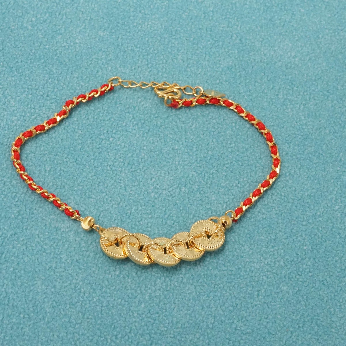 云银雪山 足银手链 FC75【钱币手链】足银