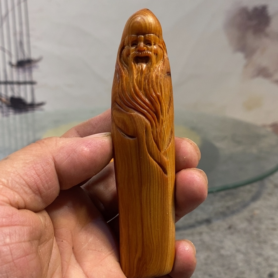 【闪购商品】柏木（崖柏）根雕木雕工艺品摆件家居手把件