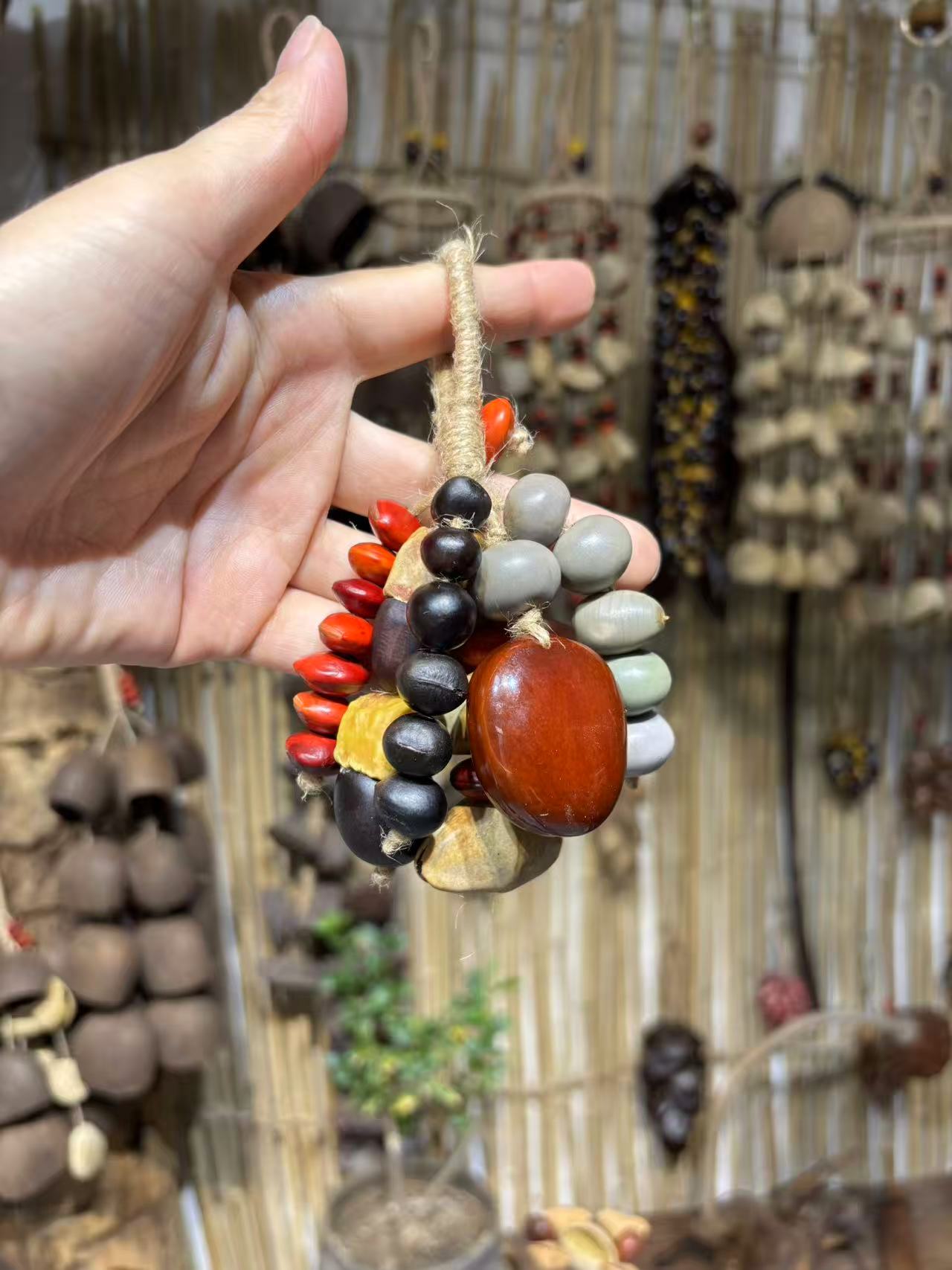 多宝串，寓意吉祥；满愿串，满载祝福平安 挂饰包挂车挂