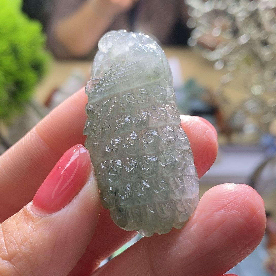 【闪购商品】翡翠颈饰未镶嵌凤凰