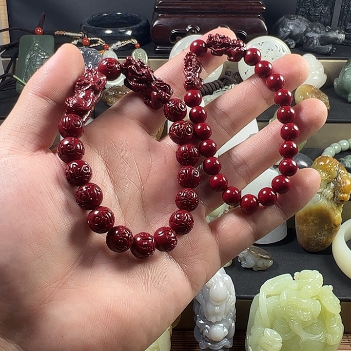 和田玉未镶嵌项链