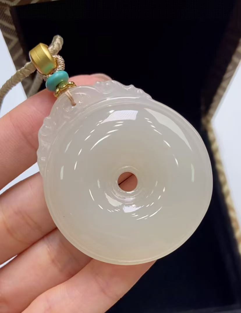 301341/和田玉平安扣   多样性一件发