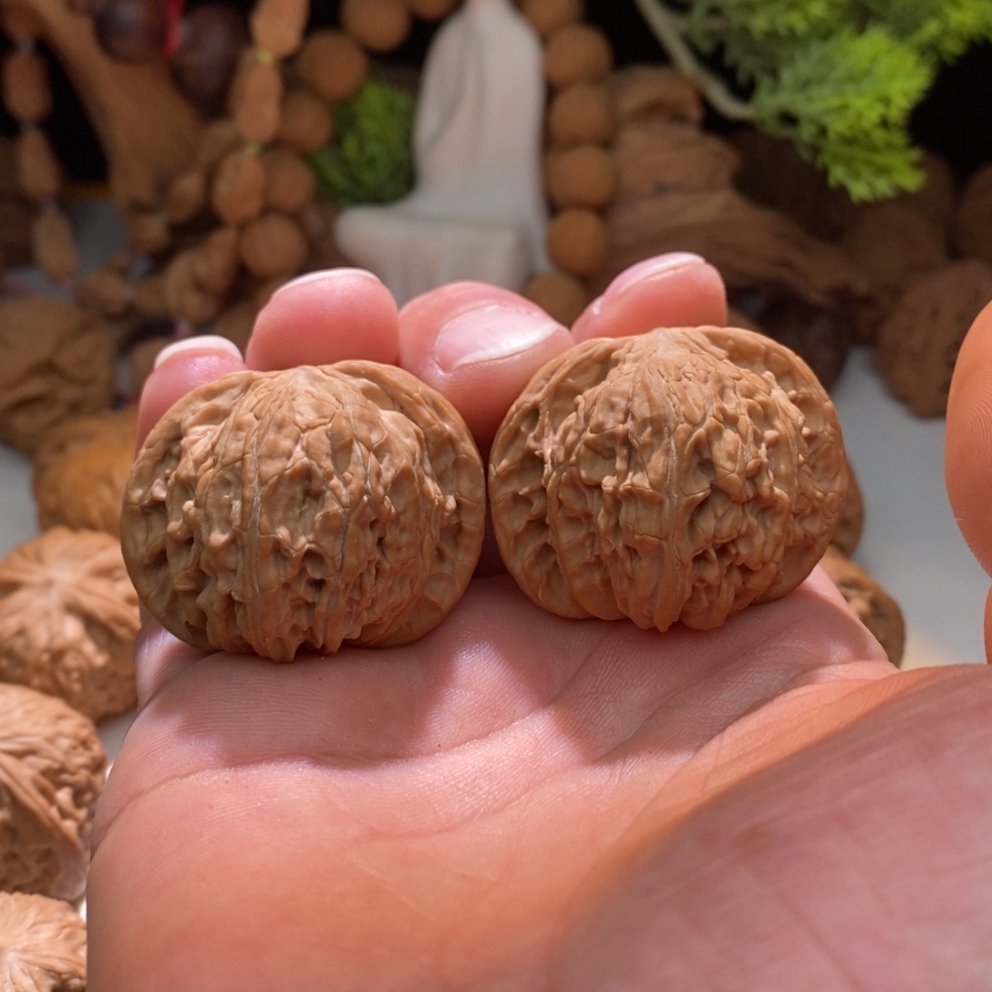 文玩核桃吊坠磨盘42