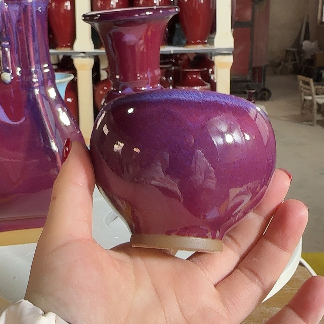 陶摆件郑家钧窑摆件