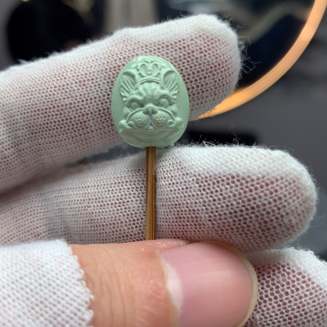 绿松石挂件未镶嵌