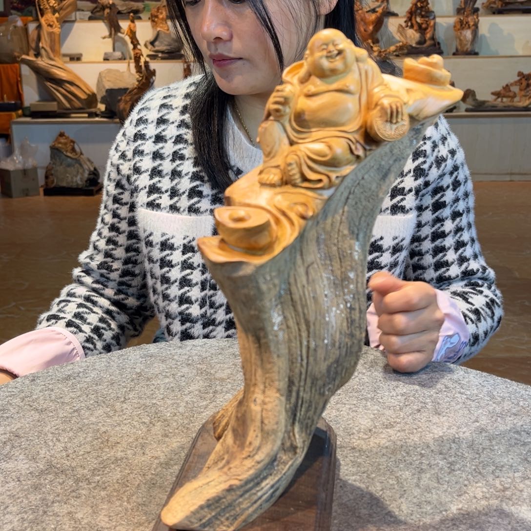 柏木（崖柏）根雕摆件工艺品