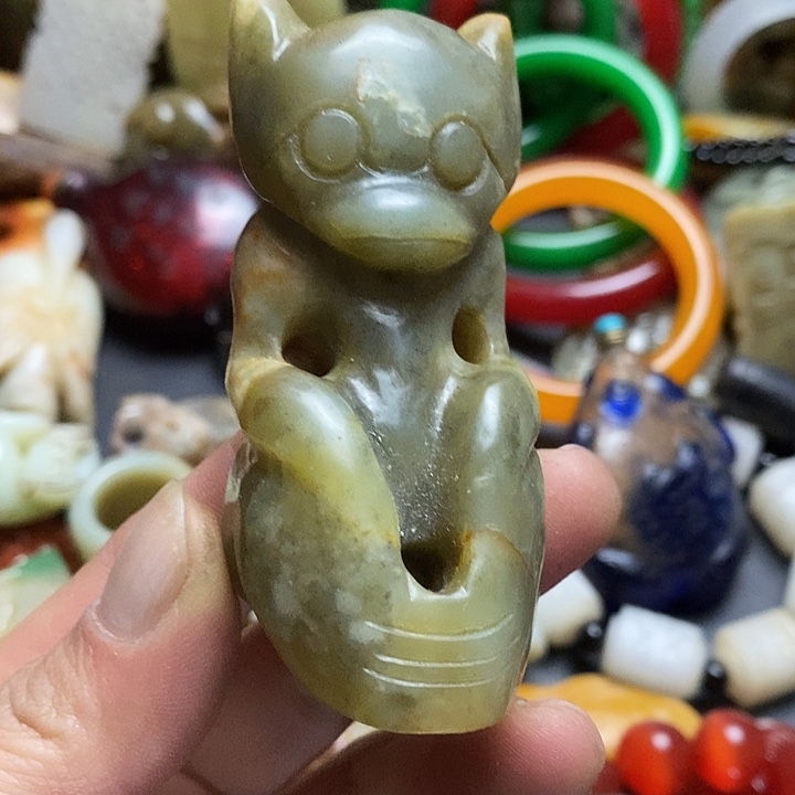 吊坠白玉菩提挂件