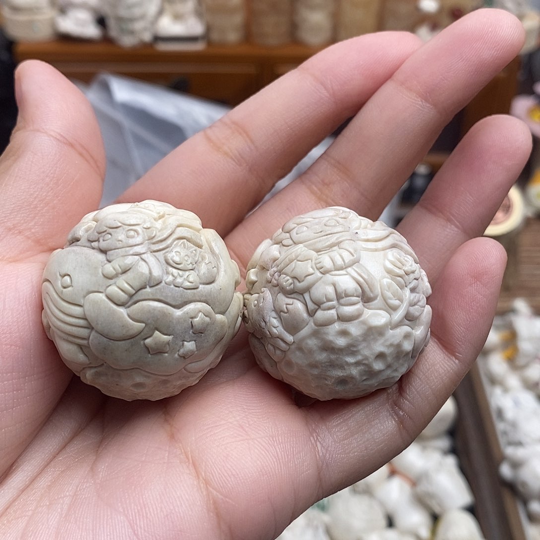 鹿骨把件c24小王子手球32尺寸不退换