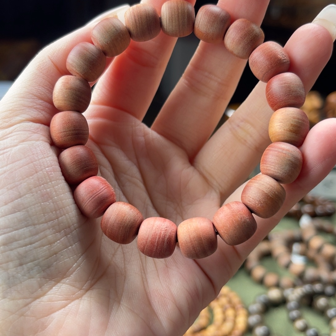 贡木手串/手链1011粉粉精工