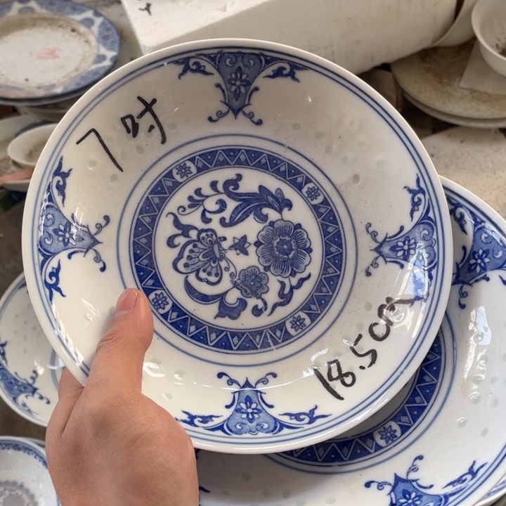 瓷碗景德镇高温细白瓷餐具