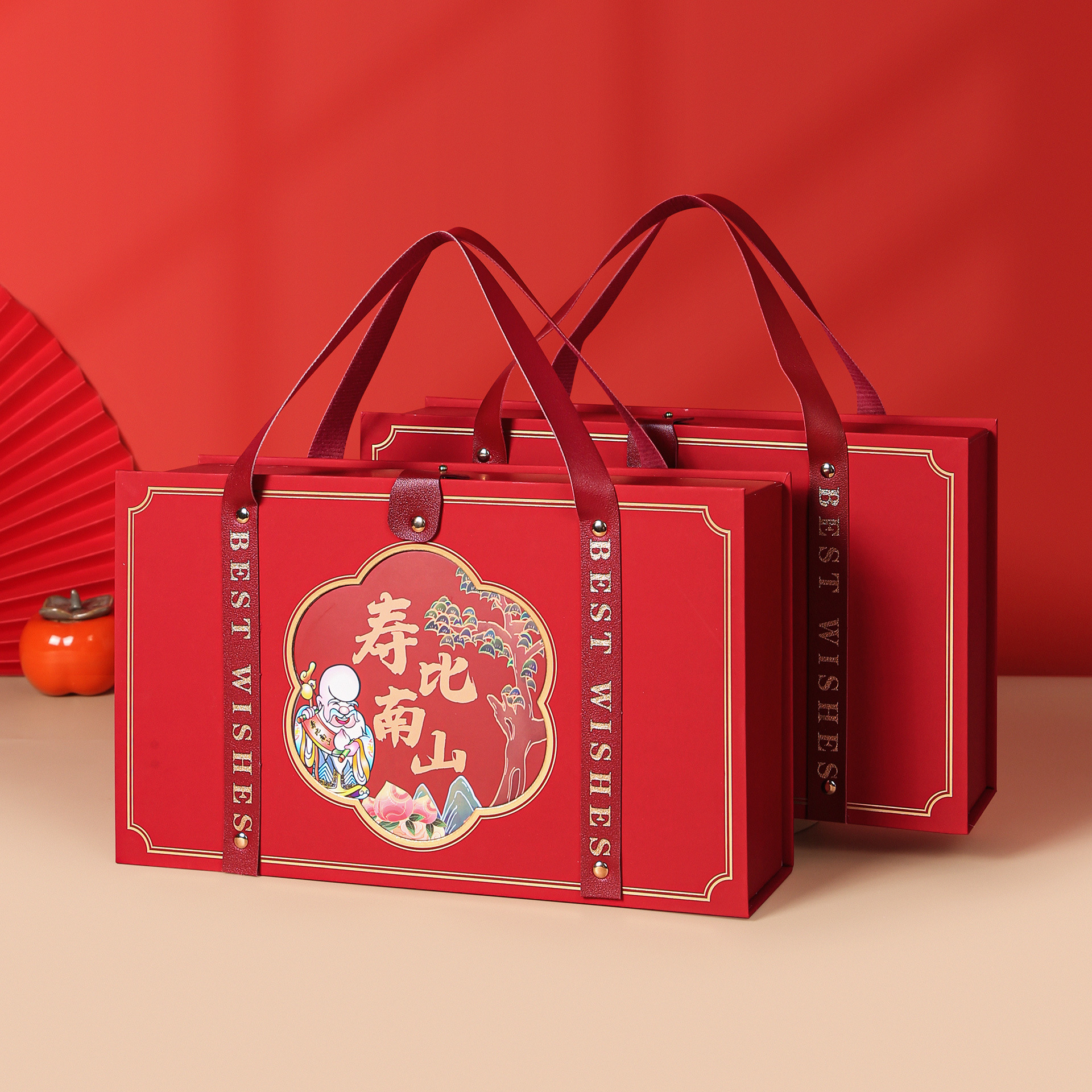 寿比南山喜宴伴手礼礼盒（直播间截屏为准）