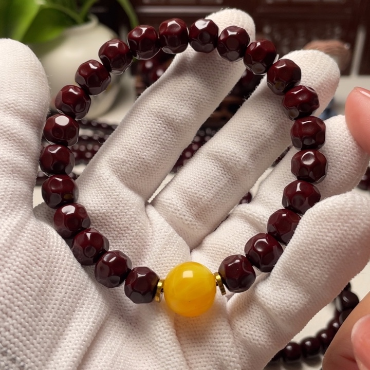 H***e其他核桃猴头手串