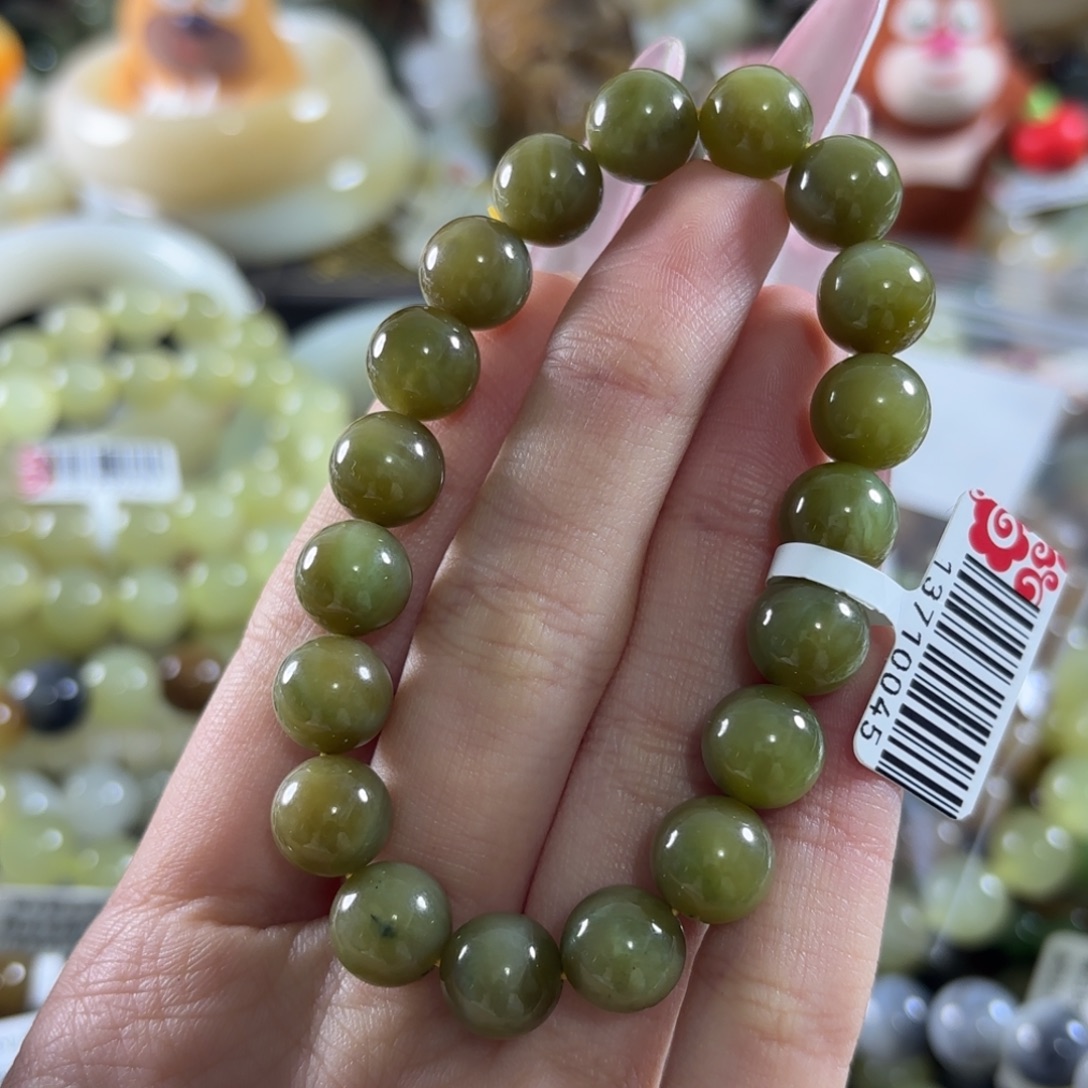 和田玉未镶嵌手链402