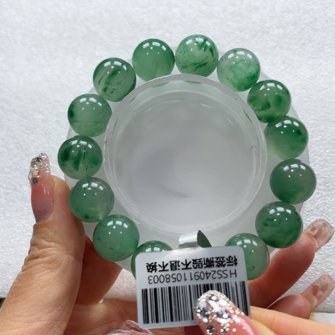 石英质玉手链未镶嵌低*+昕昕13.8