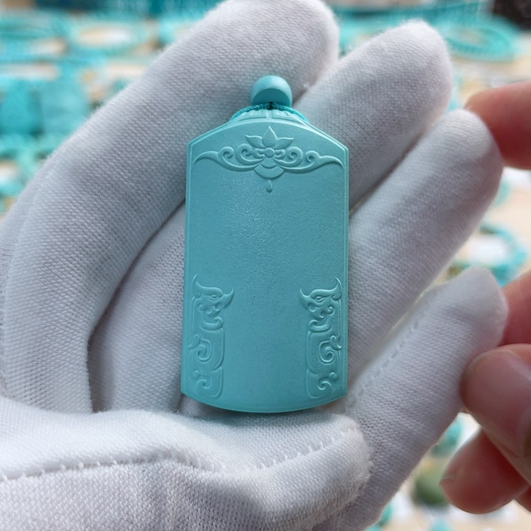 绿松石珠宝奇石未镶嵌